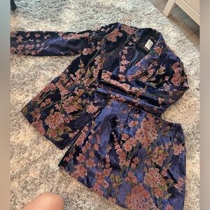 Nasty Gal Blazer and Skirt Set